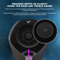 Vinnfier Tango Studio 5 Wireless Bluetooth Portable Speaker with FM Radio & Wireless Handheld Microphones