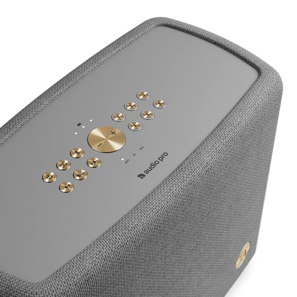 Audio Pro A15 W Multi-Room Wireless Bluetooth/WiFi Network Portable Speaker - Dark Grey