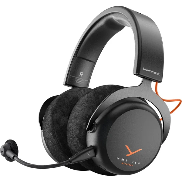 Beyerdynamic MMX 150 Wireless Wired/Wireless Bluetooth+2.4GHz Over-Ear Gaming Headset with Mic - Black