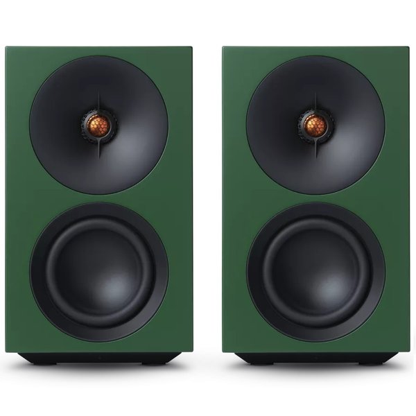 Cambridge Audio L/R S Wireless Bluetooth Desktop Bookshelf Speakers - Green