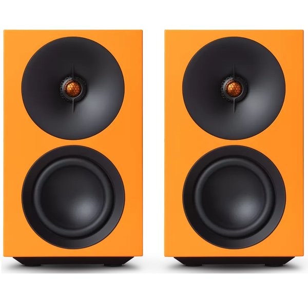Cambridge Audio L/R S Wireless Bluetooth Desktop Bookshelf Speakers - Orange