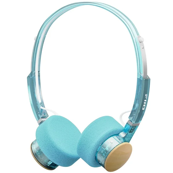 FiiO EH11 40mm Driver (1DD) Wireless Bluetooth On-Ear Headphone with Mic - Cyan
