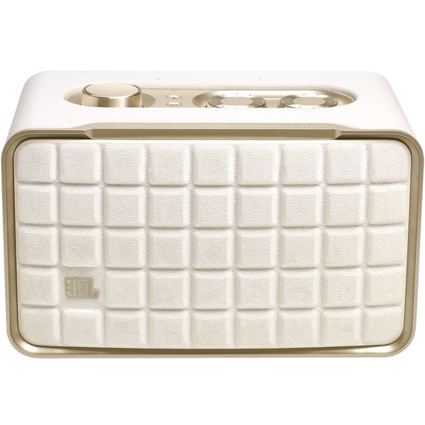 JBL Authentics 200 Multi-Room Wireless Bluetooth/WiFi Network Desktop Speaker - White