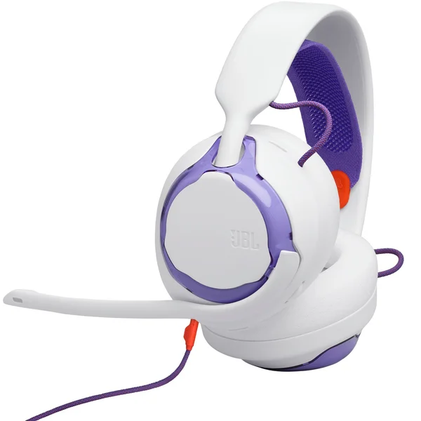 JBL Quantum 250 Multi-Platform Over-Ear Gaming Headset with Mic - White