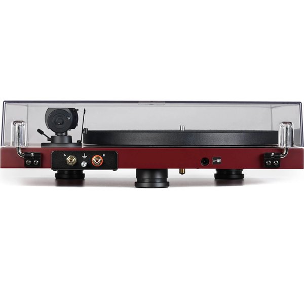 Pro-Ject Debut EVO 2 Fully Manual Belt-Drive Turntable (Pick it MM EVO Cartridge) - Satin Wine Red