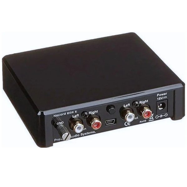 Pro-Ject Phono Box E Phono Preamplifier/Phono Stage - Black