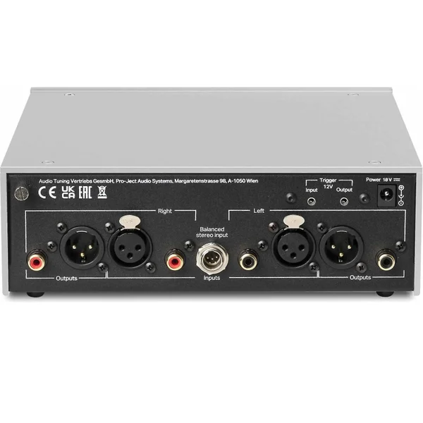 Pro-Ject Phono Box DS3 B True Balanced, Dual Mono & Fully Discrete Phono Preamplifier/Phono Stage - Black