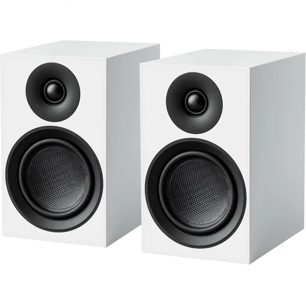 Pro-Ject Speaker Box 5 E Carbon 2-Way Passive Bookshelf Speakers - Satin White