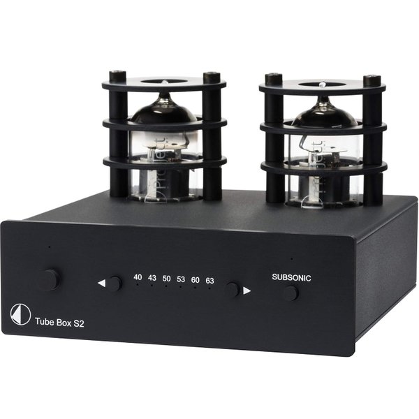 Pro-Ject Tube Box S2 Tube Phono Preamplifier/Phono Stage - Black