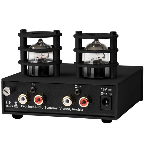 Pro-Ject Tube Box S2 Tube Phono Preamplifier/Phono Stage - Black