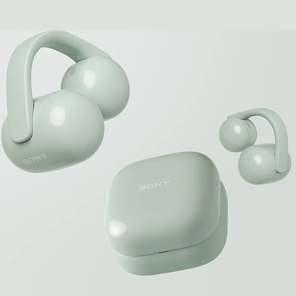 Sony LinkBuds Clip WF-LC900 True Wireless Bluetooth Air Conduction Open-Ear Earphone with Mic - Green