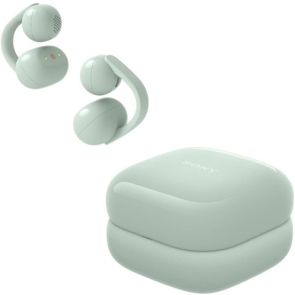 Sony LinkBuds Clip WF-LC900 True Wireless Bluetooth Air Conduction Open-Ear Earphone with Mic - Green