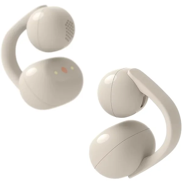 Sony LinkBuds Clip WF-LC900 True Wireless Bluetooth Air Conduction Open-Ear Earphone with Mic - Greige