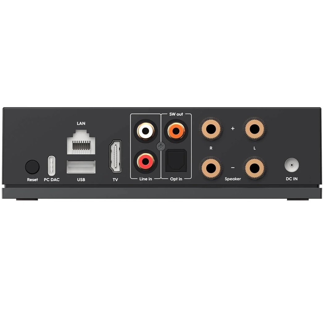 Arylic LA50 Multi-Room Wireless Bluetooth Transceiver, WiFi Network Streamer Integrated Amplifier & USB DAC (with HDMI)