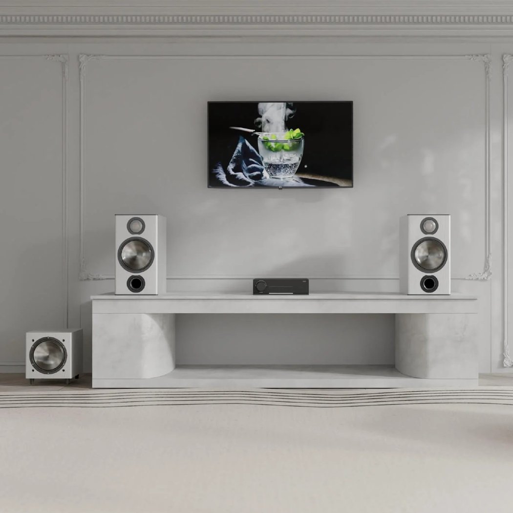 Arylic LA50 Multi-Room Wireless Bluetooth Transceiver, WiFi Network Streamer Integrated Amplifier & USB DAC (with HDMI)