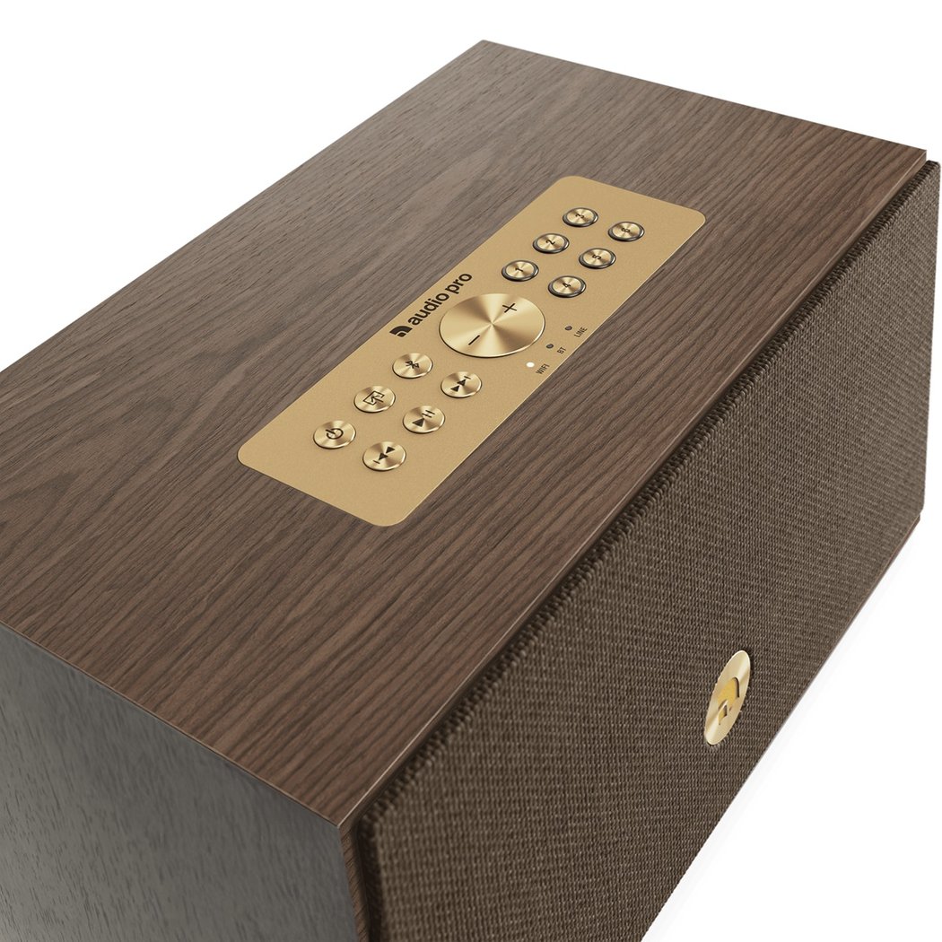 Audio Pro C5 MkII W multi-room wifi smart speaker Walnut