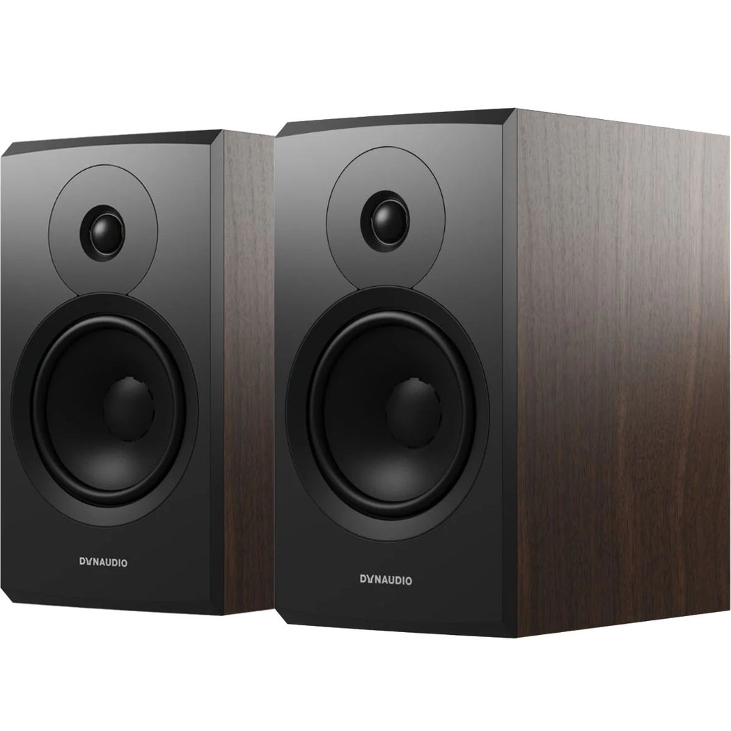 Dynaudio Emit 10 2-Way Passive Desktop Bookshelf Speakers - Walnut
