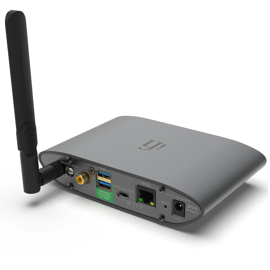 iFi ZEN Stream 3 MQA Wireless WiFi Network Streamer Transport