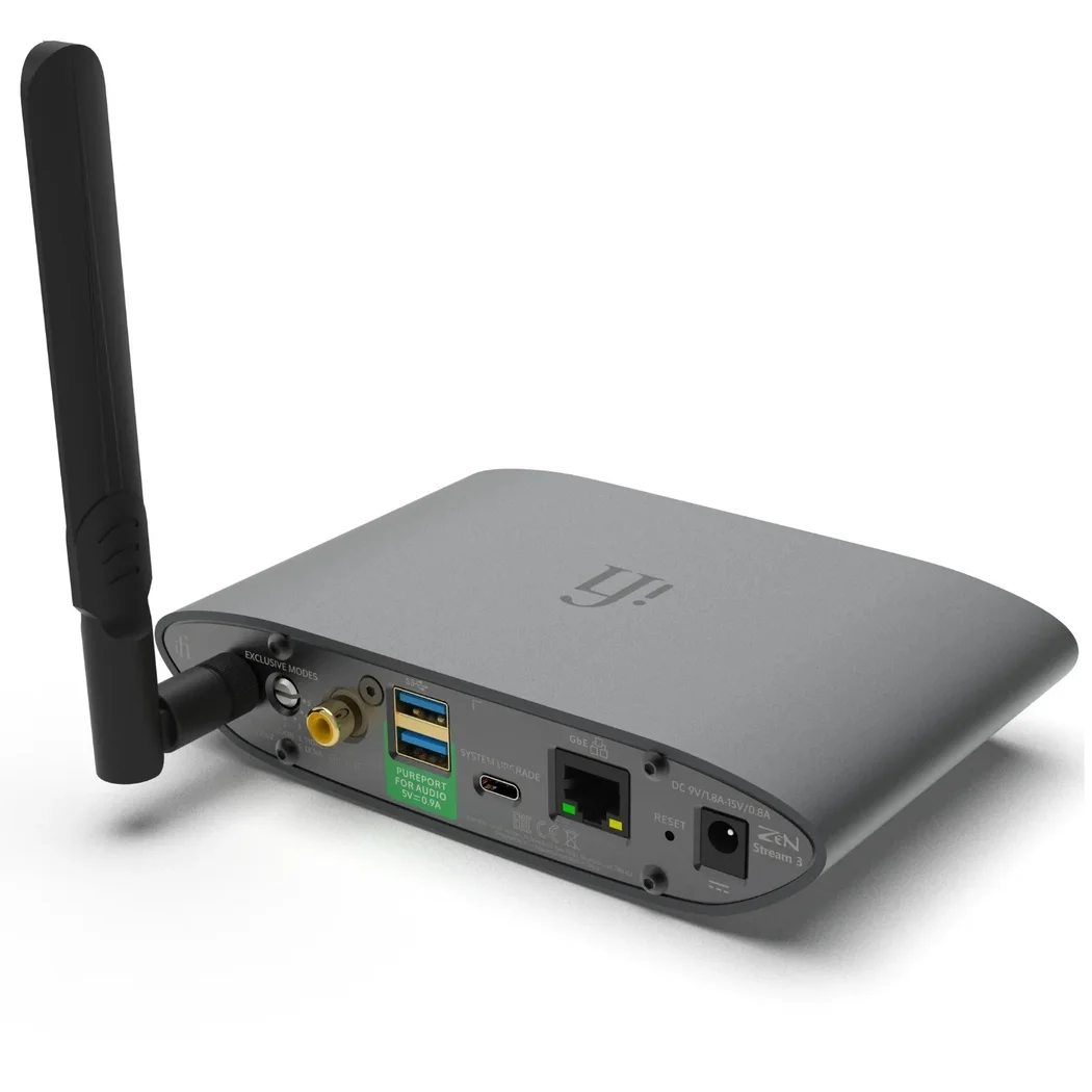 iFi ZEN Stream 3 MQA Wireless WiFi Network Streamer Transport