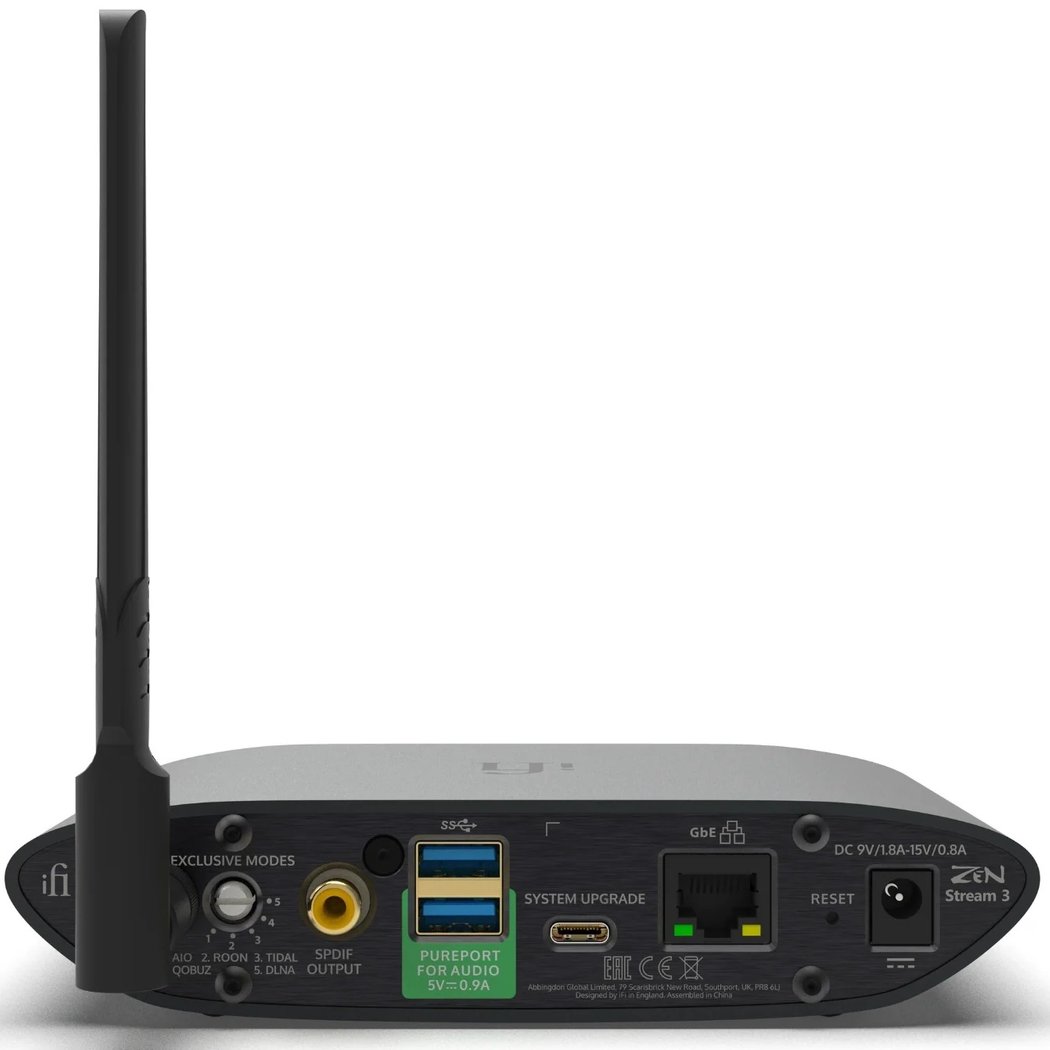 iFi ZEN Stream 3 MQA Wireless WiFi Network Streamer Transport
