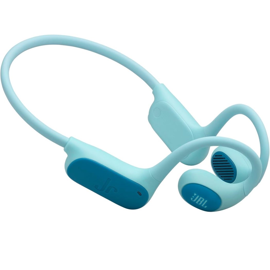 JBL Junior Free Neckband Wireless Bluetooth Air Conduction Open-Ear Earphone with Mic for Kids - Teal