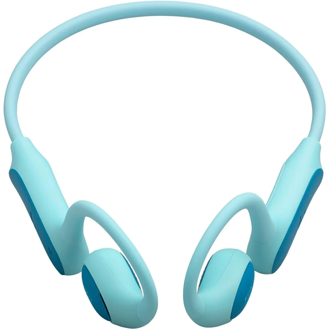 JBL Junior Free Neckband Wireless Bluetooth Air Conduction Open-Ear Earphone with Mic for Kids - Teal