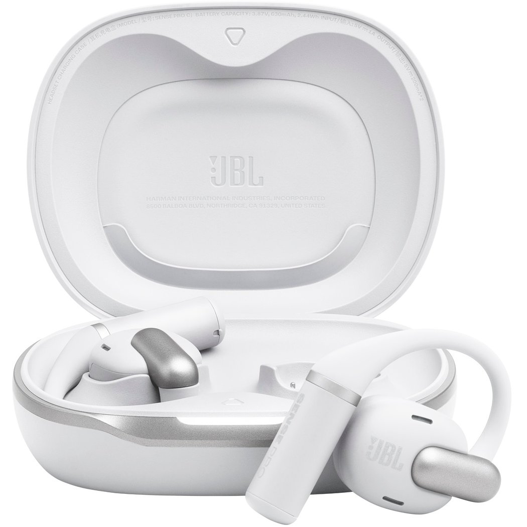 JBL Sense Pro True Wireless Bluetooth Air Conduction Open-Ear Earphone with Mic - White
