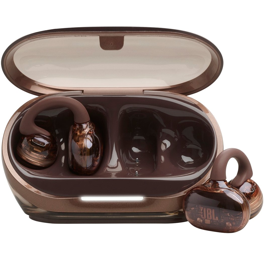 JBL Soundgear Clips True Wireless Bluetooth Air Conduction Open-Ear Earphone with Mic -Copper