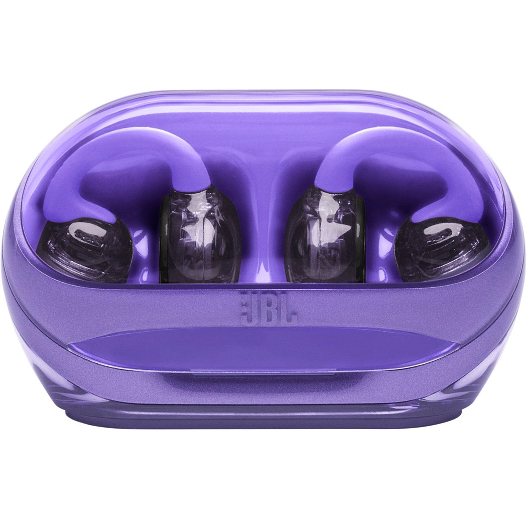 JBL Soundgear Clips True Wireless Bluetooth Air Conduction Open-Ear Earphone with Mic - Purple