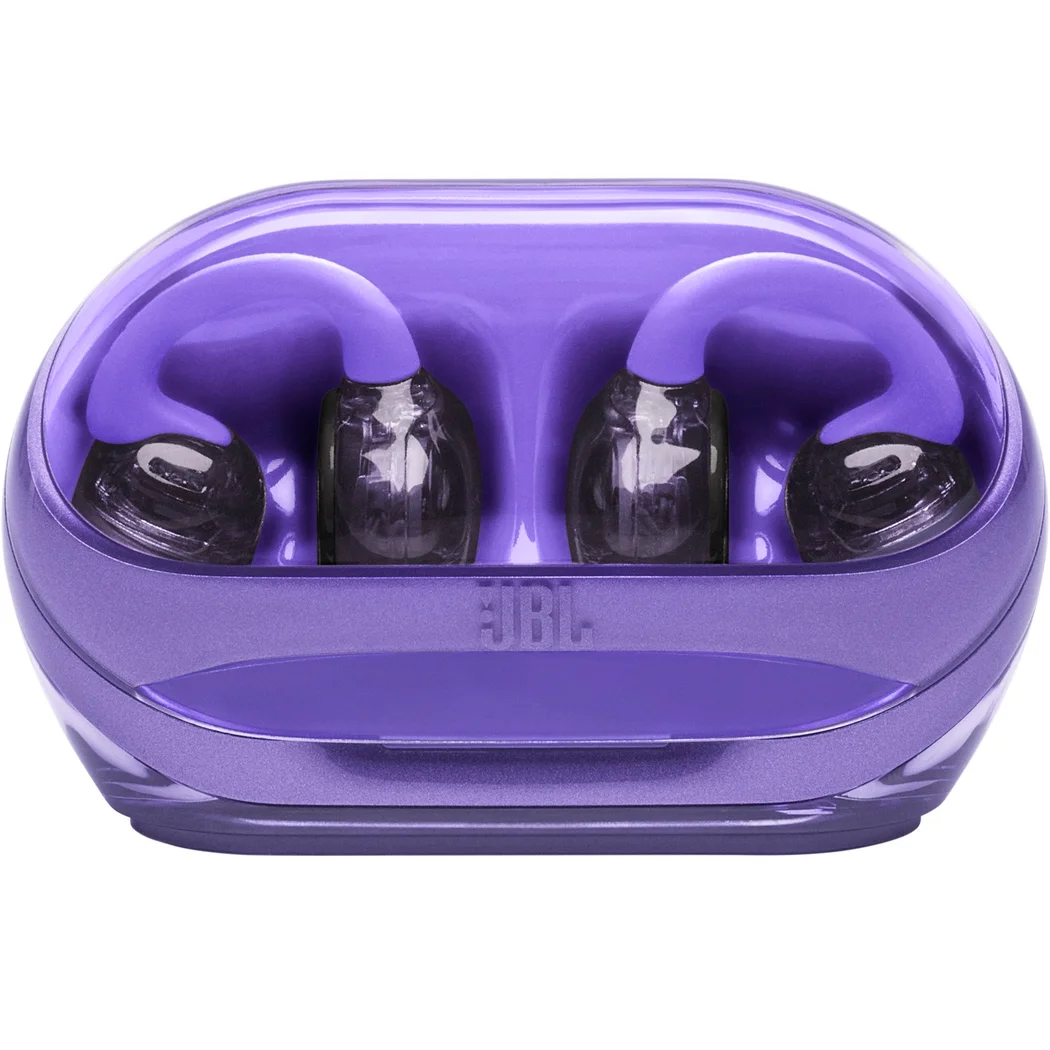 JBL Soundgear Clips True Wireless Bluetooth Air Conduction Open-Ear Earphone with Mic - Purple