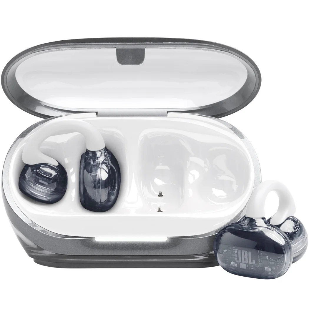 JBL Soundgear Clips True Wireless Bluetooth Air Conduction Open-Ear Earphone with Mic - White