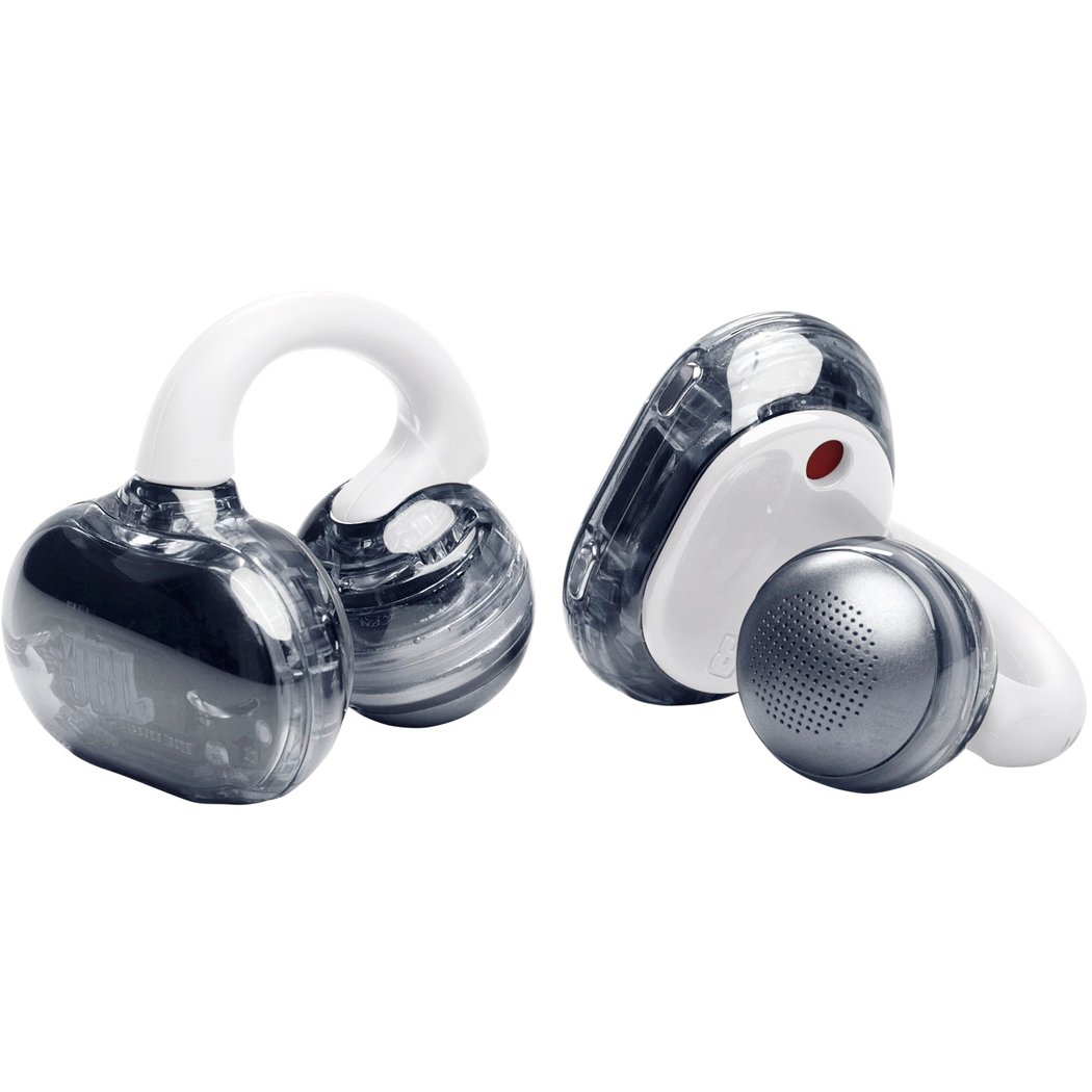 JBL Soundgear Clips True Wireless Bluetooth Air Conduction Open-Ear Earphone with Mic - White