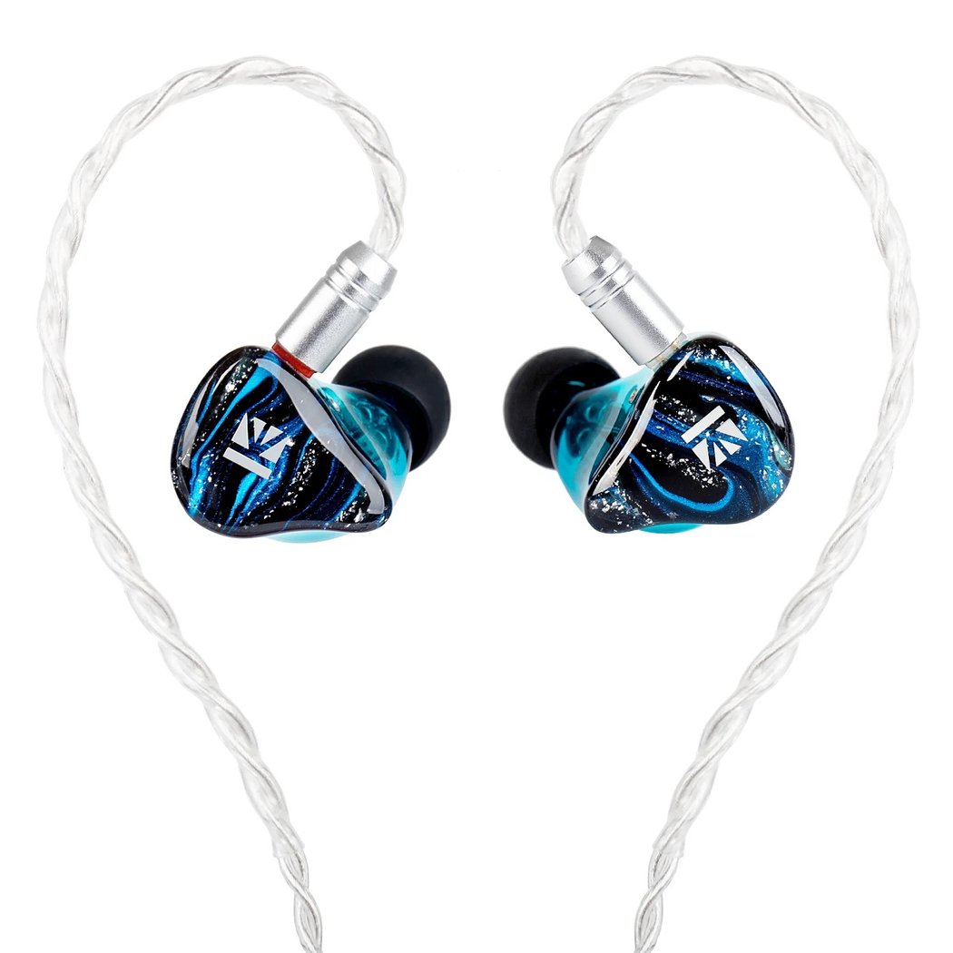 KBEAR Cepheus 8-Driver (6BA+2DD) Hybrid In-Ear Earphone - Blue