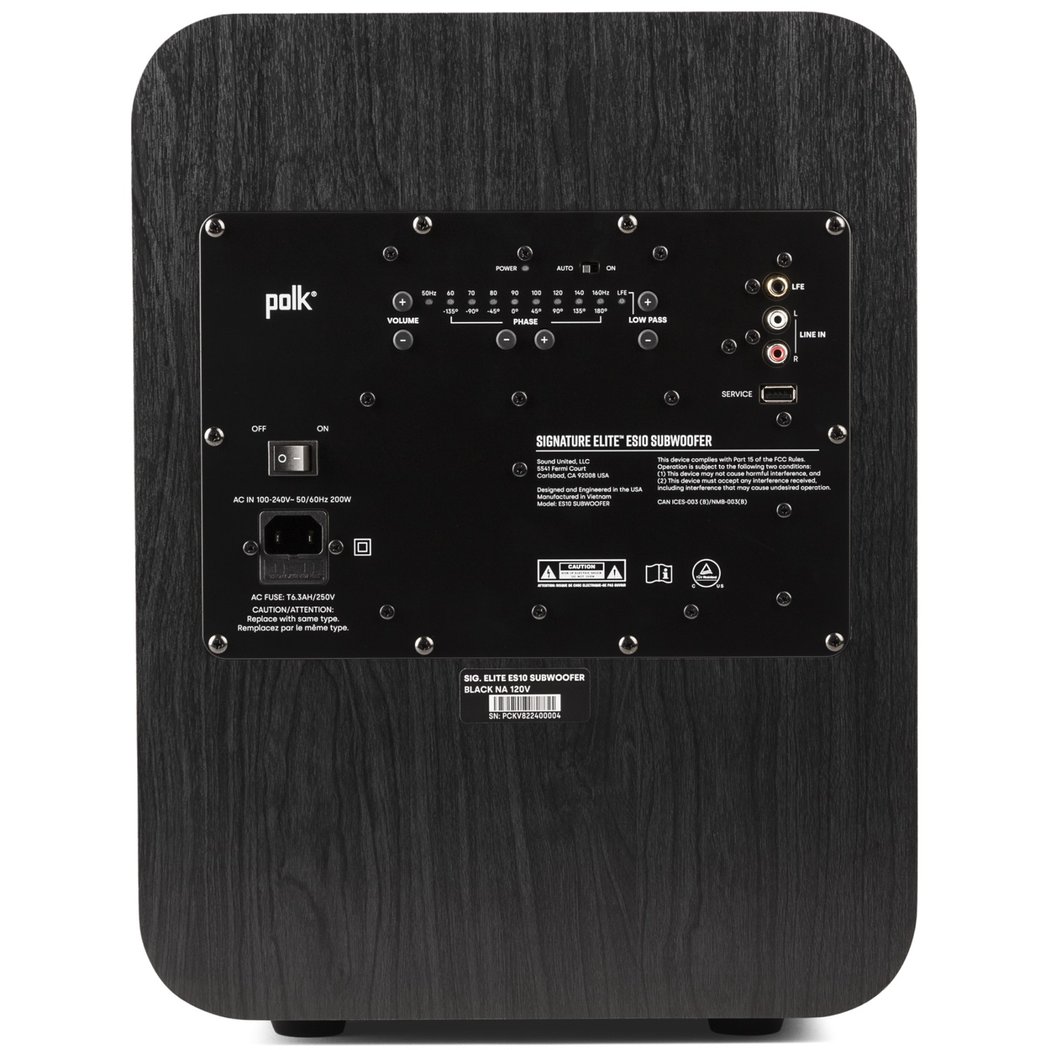 Polk Audio Signature Elite ES10 Subwoofer 10-inch