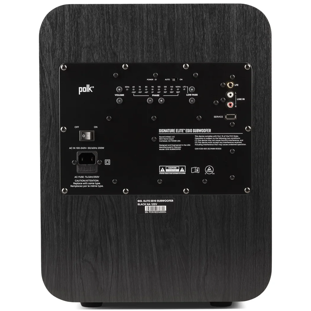 Polk Audio Signature Elite ES10 Subwoofer 10-inch