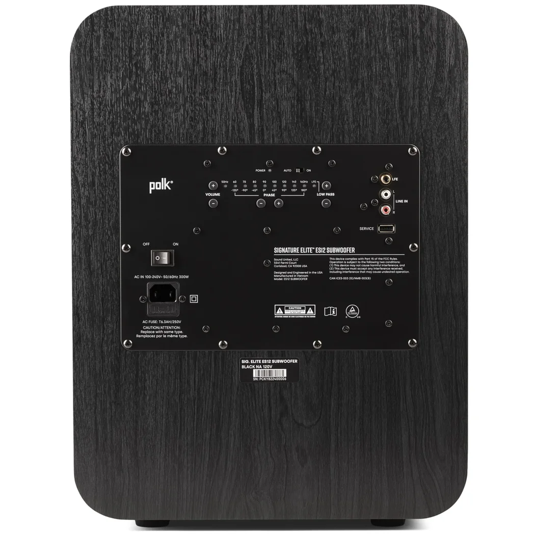 Polk Audio Signature Elite ES12 Subwoofer 12-inch