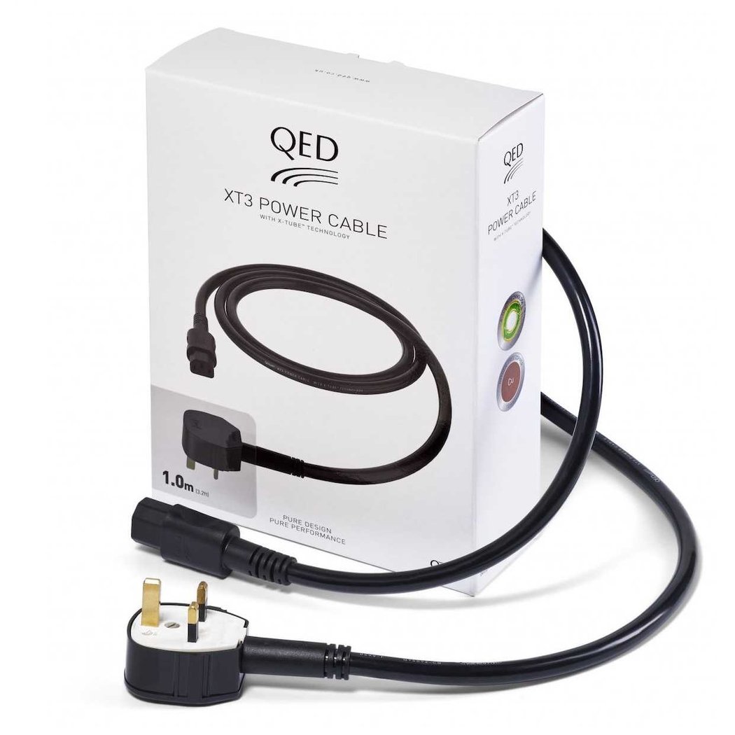 QED XT3 Wall Mains Power Cable