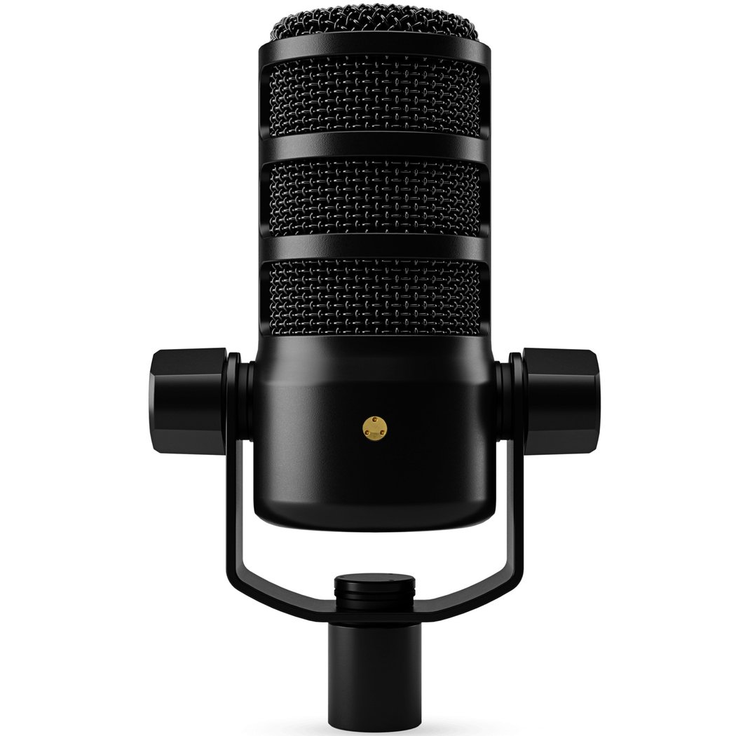 RODE PodMic USB Broadcast-quality Cardioid Dynamic USB/XLR Microphone - Black