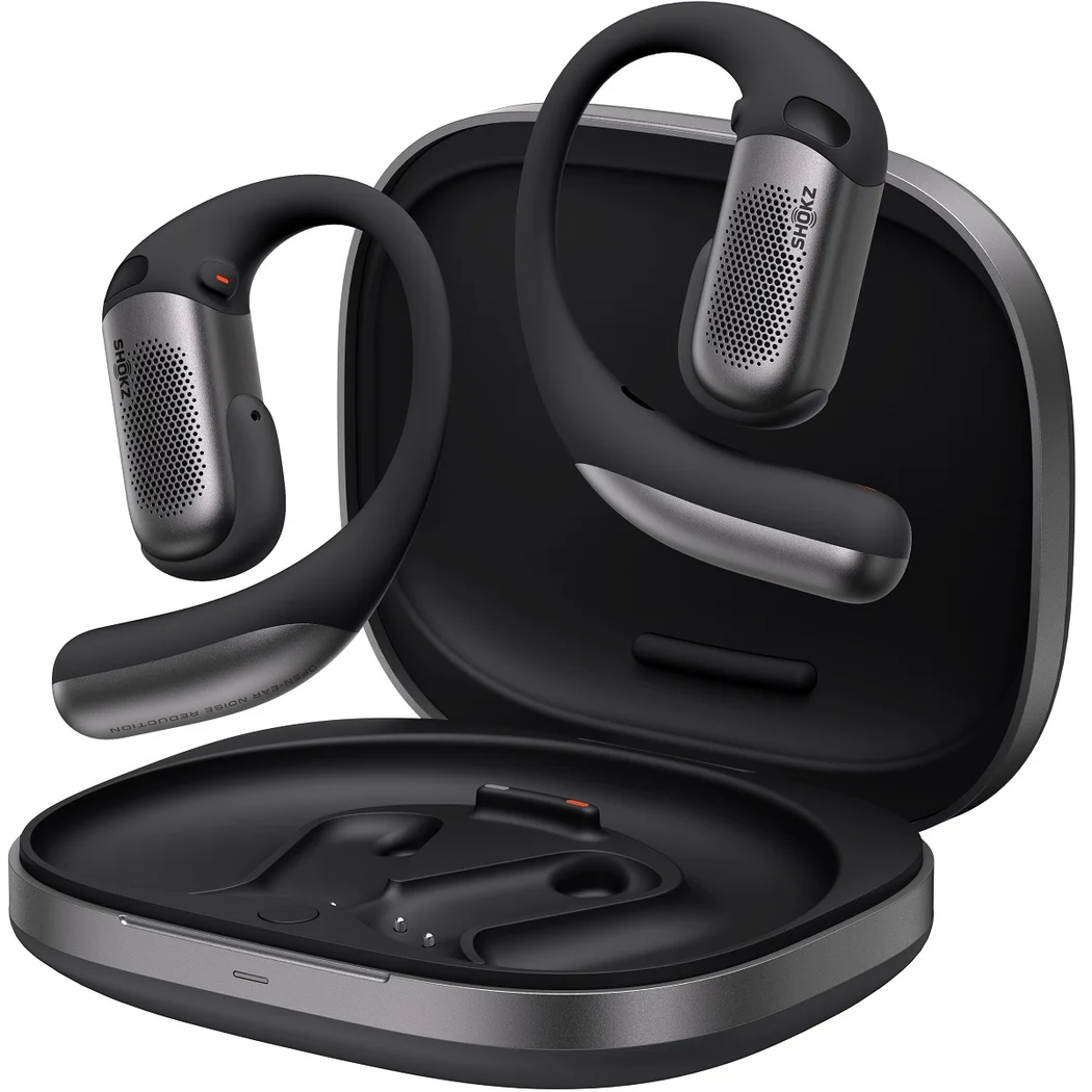 Shokz OpenFit Pro Dolby Atmos True Wireless Bluetooth Air Conduction Open-Ear Earphone with Mic - Black