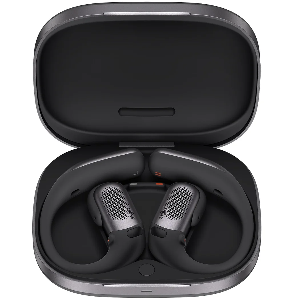 Shokz OpenFit Pro Dolby Atmos True Wireless Bluetooth Air Conduction Open-Ear Earphone with Mic - Black