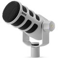 RODE PodMic USB Broadcast-quality Cardioid Dynamic USB/XLR Microphone - White