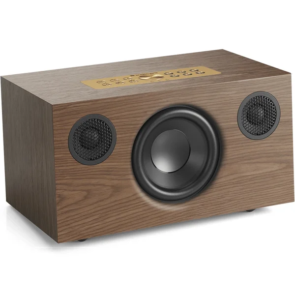 Audio Pro C5 MkII W Multi-Room Wireless Bluetooth/WiFi Network Desktop Speaker - Walnut
