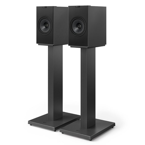 KEF CODA W + KEF SQ1 Bookshelf Speakers & Floor Stands Bundle
