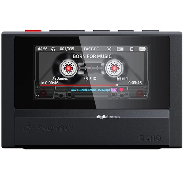 FiiO SNOWSKY ECHO Digital Audio Player - Black