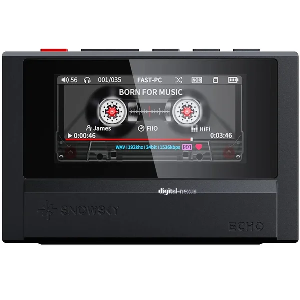 FiiO SNOWSKY ECHO Digital Audio Player - Black