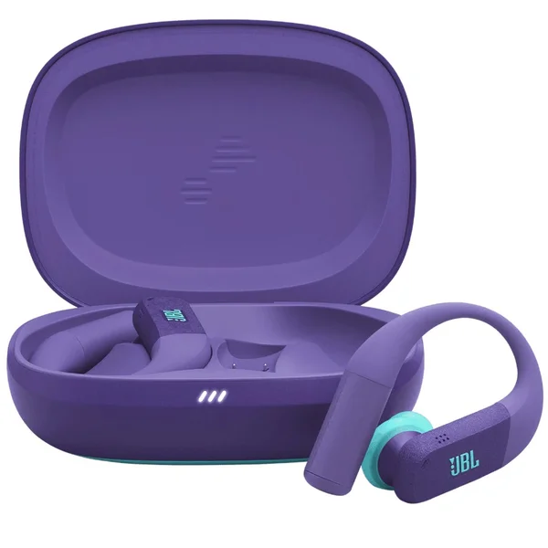 JBL Endurance Peak 4 True Wireless Bluetooth In-Ear Earphone with Mic- Purple