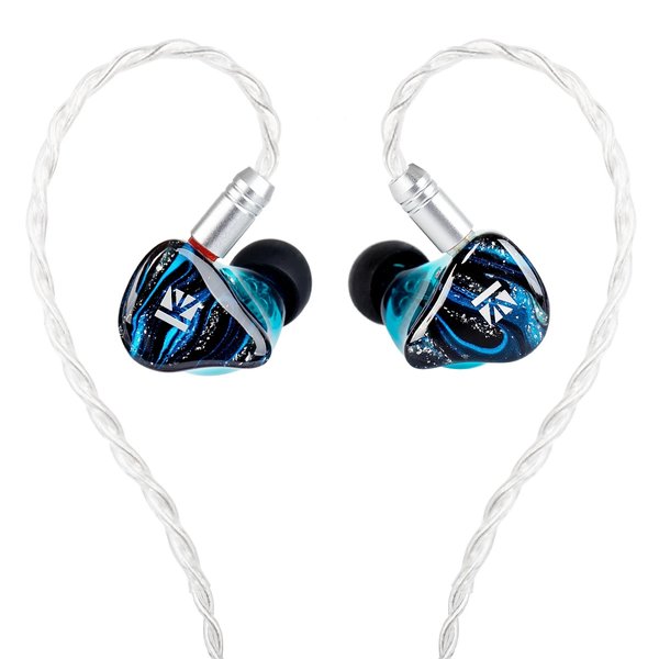 KBEAR Cepheus 8-Driver (6BA+2DD) Hybrid In-Ear Earphone - Blue