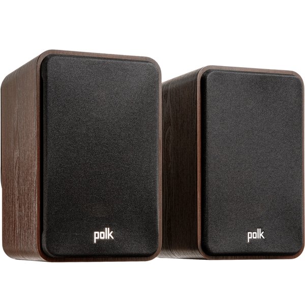Polk Audio Signature Elite ES15 Passive Desktop Bookshelf Speakers - Walnut