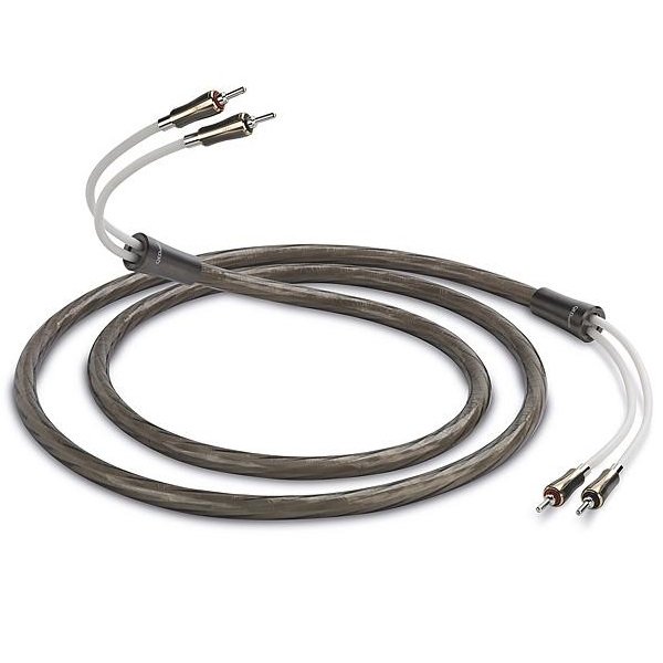 QED Signature Supremus Zr Speaker Cables with Rhodium-plated Locking Airloc Plugs (Pair)