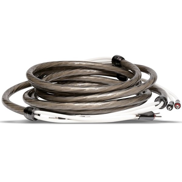 QED Signature Supremus Zr Speaker Cables with Rhodium-plated Locking Airloc Plugs (Pair)